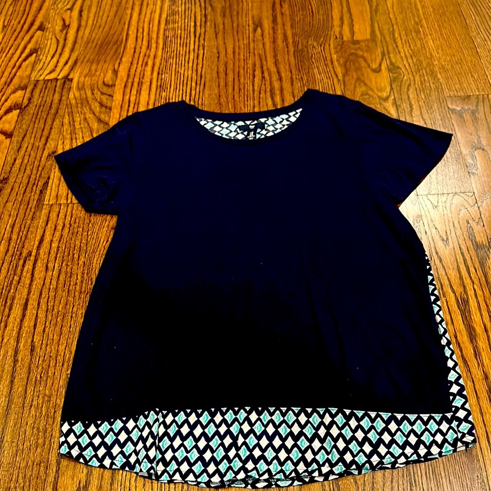 Multicolored top